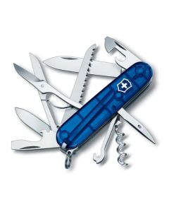 Victorinox Swiss Army Knife Huntsman - Blue Translucent