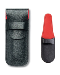 Victorinox 58mm 1-2 Layers Leather Belt Pouch With Red Line Flap