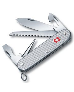 Victorinox Farmer Swiss Army Knife - Silver Alox