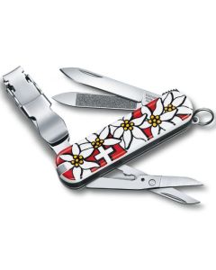 Victorinox Nail Clip 580 Swiss Army Knife - Edelweiss