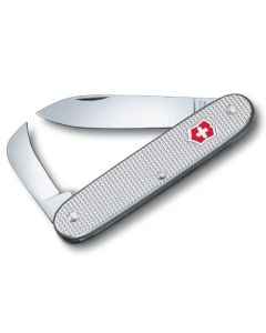Victorinox Swiss Army 2 Alox Swiss Army Knife - Silver Alox
